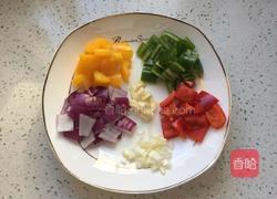 彩椒肉丁的做法图解3