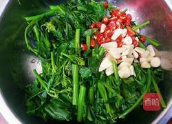 冲菜（芥末味菜心）的做法图解6