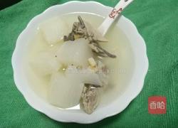 瑶柱白萝卜排骨汤的做法图解5
