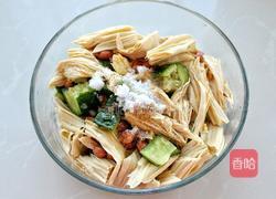 黄瓜拌腐竹花生米的做法图解7