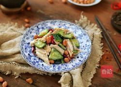 黄瓜拌腐竹花生米的做法图解12