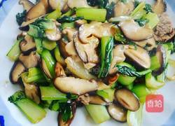 香茹油菜的做法图解6