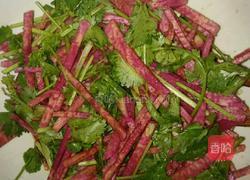 家常凉拌心里美的做法图解7