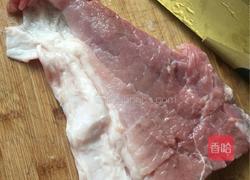 蒜黄炒肉的做法图解3