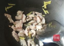 蒜黄炒肉的做法图解6