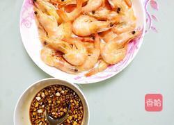 芥末蒜汁虾的做法图解3