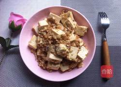 肉末豆腐（清淡版）的做法图解6