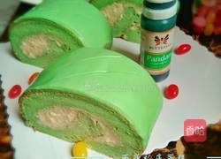 斑兰优酪卷的做法图解1