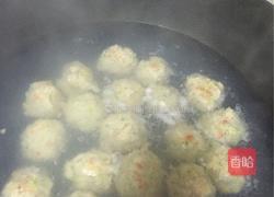 娃娃菜肉圆汤的做法图解8