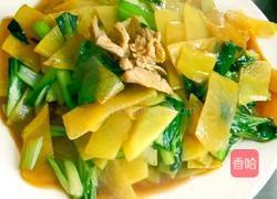 油菜土豆片的做法图解5