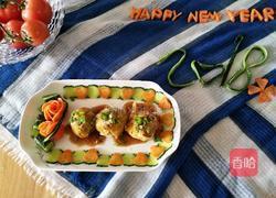 蛋皮藕酿花生丸子的做法图解9