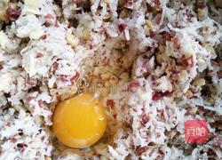 蛋皮藕酿花生丸子的做法图解4