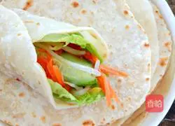 Illustration of how to make spring pancakes 10