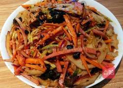 木耳藕片拌杂蔬的做法图解7
