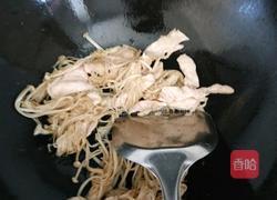 金针菇炒肉的做法图解7