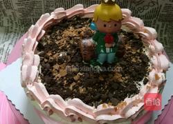 小王子情景生日蛋糕的做法图解11