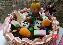 小王子情景生日蛋糕的做法图解12