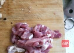 火腿炒肉的做法图解3