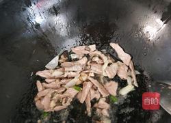 火腿炒肉的做法图解7