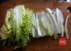 虾皮豆腐炖白菜的做法图解2