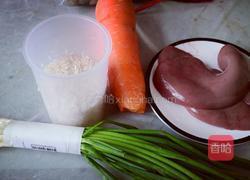 猪腰粥的做法图解1