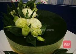 抹茶榴莲慕斯蛋糕的做法图解21