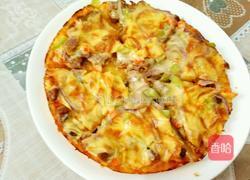 黑胡椒牛肉披萨的做法图解9