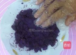 奶香紫薯包的做法图解14