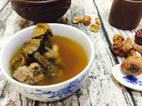 松茸菌瑶柱菜干猪骨汤