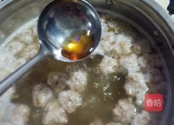 粉丝丸子汤的做法图解7