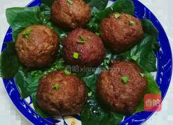 狮子头的做法图解12