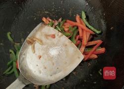 青红椒炒牛肉的做法图解9