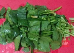 蒸菠菜饼的做法图解1