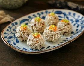 香菇糯米珍珠丸子