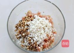 香菇糯米珍珠丸子的做法图解7