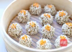 香菇糯米珍珠丸子的做法图解12