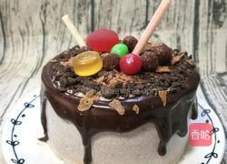 奥利奥咸奶油滴落蛋糕的做法图解17