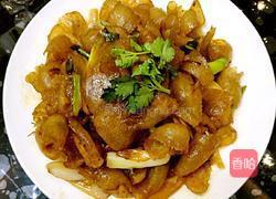 鲁菜大师蒋家常菜酱爆皮肚的做法图解9