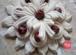 枣花馒头的做法图解4