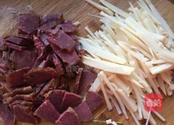 冬笋炒牛肉的做法图解2