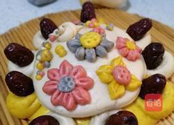 鸟语花香~~~大花馍的做法图解8