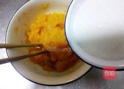 南瓜豆沙火腿包的做法图解3