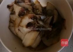 冬笋炒腊肉的做法图解2