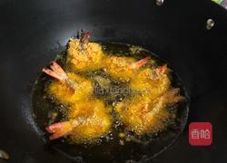 黄金蝴蝶虾的做法图解10