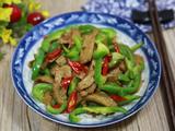 青椒炒面筋的做法[图]