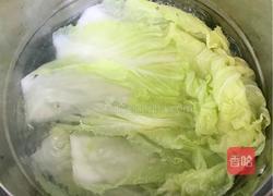 白菜肉馅卷的做法图解3