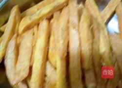 炸红薯条的做法图解4
