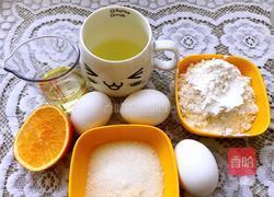 香橙豆沙蛋糕卷的做法图解1