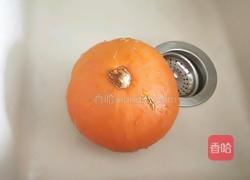 春天来了花开富贵黄金南瓜面点的做法图解1