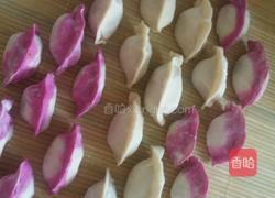 火龙果皮饺子的做法图解6